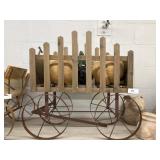 Decorative Wood Wagon