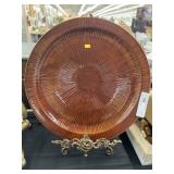 Decorative Charger with Stand