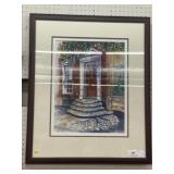 Nora Laucks Framed Watercolor