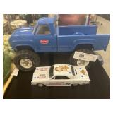 Tonka Truck with Diecast Toy Vehicle