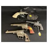 (4) Vintage Toy Cap Guns