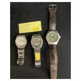 Timex and Seiko Wristwatches