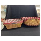 (2) Longaberger Baskets