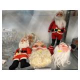 Vintage Santa Dolls and Decor