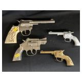 (3) Hubley Toy Cap Guns