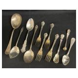 (11) Pieces of Sterling Silver Flatware