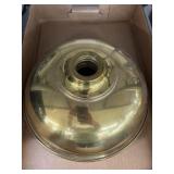 (8) Brass Lamp Shades