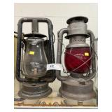 (2) Hurricane Lanterns