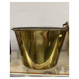 19th Century Brass Pail
