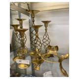 Brass Candleholders