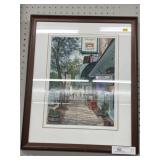 Jeffy Gadd Framed Watercolor