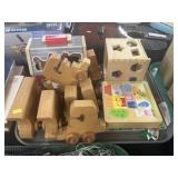 Melissa & Doug Toys with Wooden Train