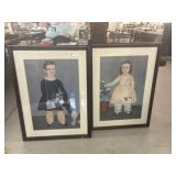 (2) Framed Prints