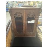 Scrollwork Double Door Cabinet