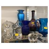Art Glass with Perfume Bottle