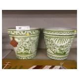 (2) New Portuguese Pottery Planters