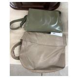(2) Italian Leather Handbags