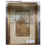 Framed Cork Art