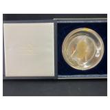 Sterling Silver Presidential Plate