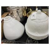 (3) Glass Lamp Shades