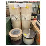 (4) New Decorative Candles