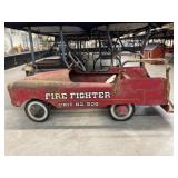 Vintage Fire Fighter Pedal Car