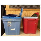 Plastic Totes and Lids