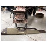 Soft Sided Gun Case and Folding Camo Sports Chair