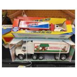 (3) Pressed Steel Collector Trucks