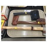 (3) New Contemporary Hatchets