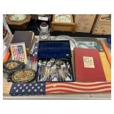 Toleware, Silverplate and Patriotic Flags