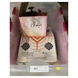 (3) Boxes of Shooting Targets, Caulk Guns, Trowels