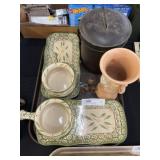 Temp-tations Oven Ware, Weller Vase, etc.