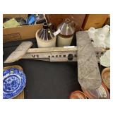 Folk Art Crafted Airplane