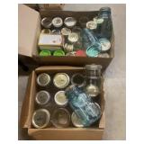 (2) Boxes of Ball and Canning Jars