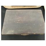 National Cash Register Wood Tool Box