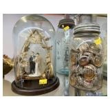 Storage Jars, Milk Bottle, Cake Topper