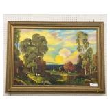 Signed A. Forina Oil Painting