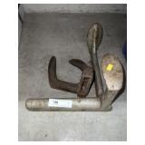 (2) Cast Iron Forms