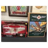 (2) Wings of Texaco Diecast Airplanes