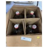 (4) 1 Gallon Coca-Cola Syrup Bottles