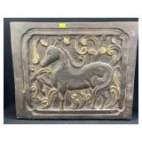 Wood Carved Wall Plaque