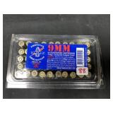 50 rds. of 9mm 115 gr. Ammunition