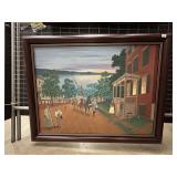 Farnsler Oil On Canvas