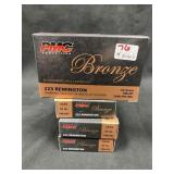 80 rds. of .223 55 gr. Ammunition