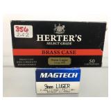 85 rds. of 9mm 115 gr. Ammunition