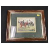 4 Framed Civil War Prints