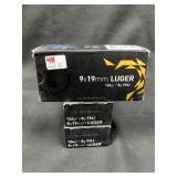 150 rds. of 9mm 124 gr. Ammunition