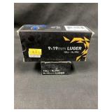 100 rds. of 9mm 124 gr. Ammunition