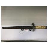 Unmarked Third Reich Officer's Dagger